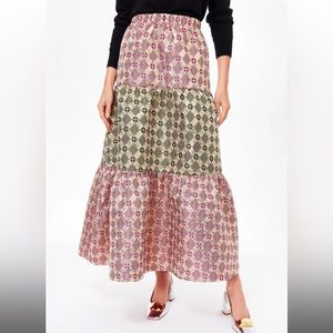 Tuckernuck Champagne Dreams Tiered Skirt